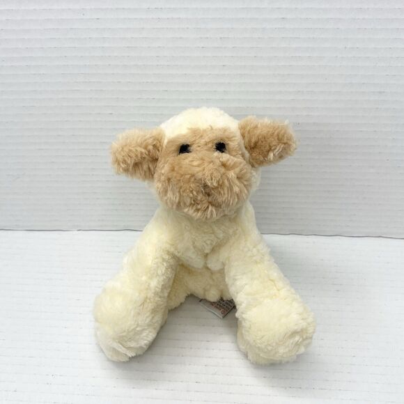 Gund Ewenice Lamb Sheep Sitting 8" Plush Stuffed Animal Toy Cream Tan - Picture 1 of 8